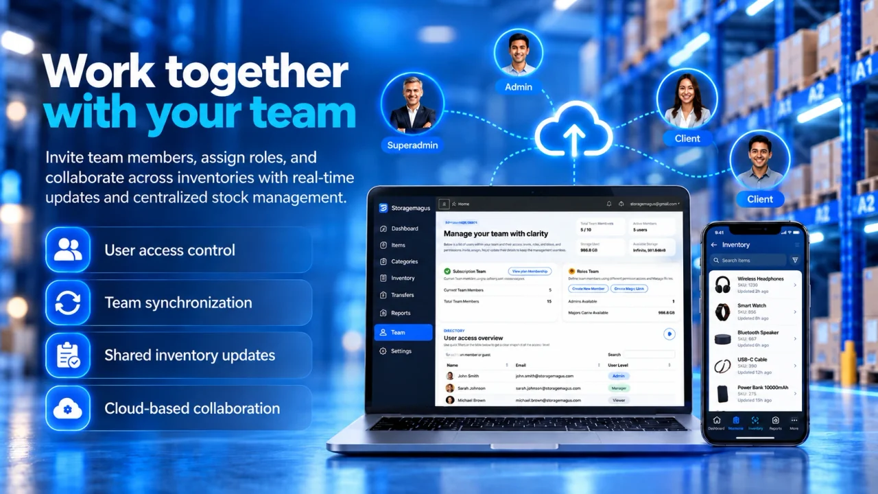 Team inventory collaboration