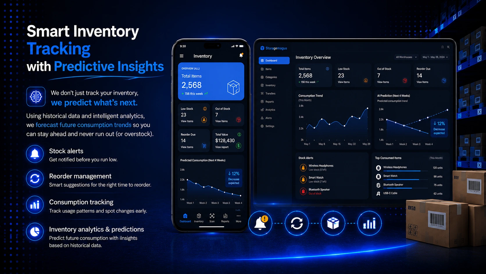 Smart inventory tracking